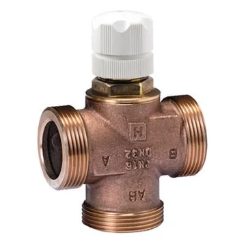 Honeywell 3 járatú keverő/osztószelep 1/2" km PN16 2…120°C kvs=2,8