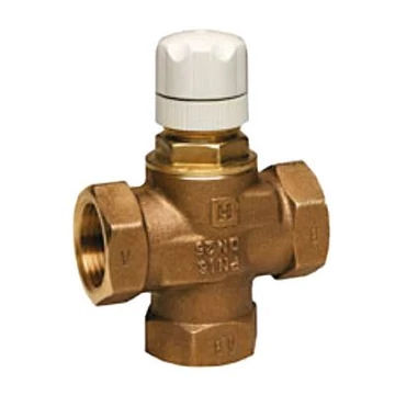 Honeywell 3 járatú keverő/osztószelep 5/4" bm PN16 2…120°C kvs=5