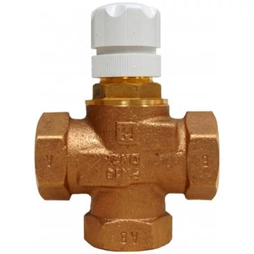 Honeywell 3 járatú keverő/osztószelep 1" bm PN162…120°C kvs=5