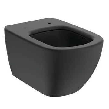 Ideal Standard Tesi WC csésze fali, mélyöblítésű, matt fekete