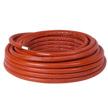 Install Alpex aluminiumbetétes szigetelt cső 16x2 - 6mm piros 50m