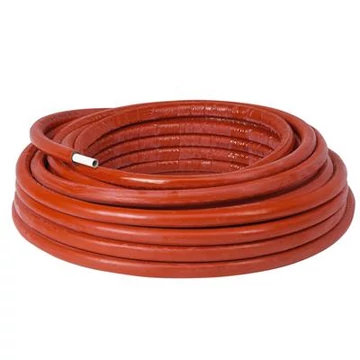 Install Alpex aluminiumbetétes szigetelt cső 26x3 - 9mm piros 50m