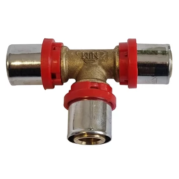 Install Alpex press T-idom Egál 26x3