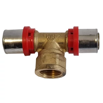 Install Alpex press T-idom BM 20-1/2 "-20