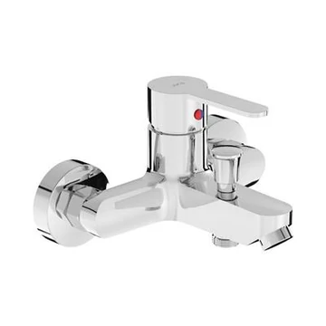 Jika Lyra Smart kád-zuhany csaptelep, fali, zuhanyzó szett, króm