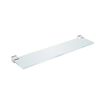 Jika Cubito Pure üveg polc, krómozott, 40 cm