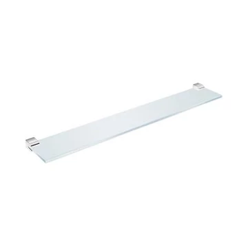 Jika Cubito Pure üveg polc, krómozott, 57 cm