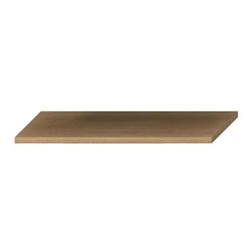 Jika Cubito-N 160,1-210 cm méretre vágható mosdótartólap, kivágás és konzolok nélkül, tölgy