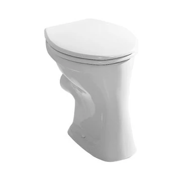 Jika Dino álló wc, középmagas, laposöblítésű, hátsó kifolyású, fehér