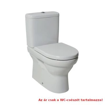 Jika Tigo monoblokkos WC-csésze univerzális csatlakozással, mélyöblítésű, fehér 62 cm - kifutó