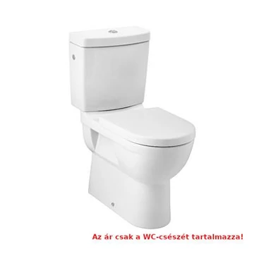 Jika Mio álló kombi wc csésze, magasított, mélyöblítésű, kettős kifolyású, Jikaperla, fehér