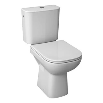 Jika Deep by Jika monoblokkos WC szett, hátsó kifolyású, mélyöblítésű, oldalsó vízbekötés, fehér