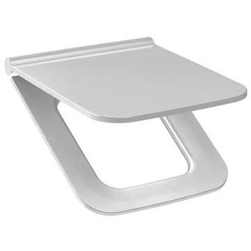 Jika Cubito Pure WC ülőke Slim, duroplast, lecsapódásgátló, rozsdamentes zsanér, gyorsrögzítésű