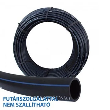 KPE cső víz  63mm PE100 PN16 szálas