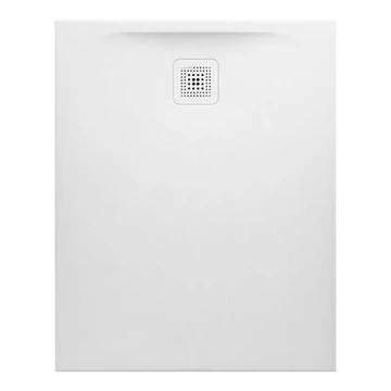Laufen ProZuhanytálca, Marbond kompozit anyagból, extra lapos, téglalap alakú, antracit, 80x100