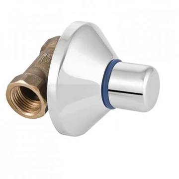 Mofém csempeszelep 1/2 " piros jelzéssel 164-0015-00