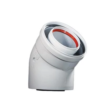 P.Sys 80/125 alu/alu 45° ív (2db/doboz)***