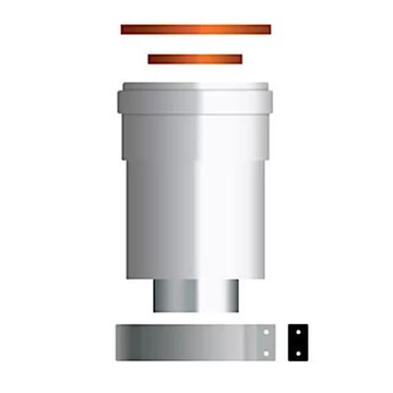 P.Sys 80/125 alu/alu indítóidom ARISTON***