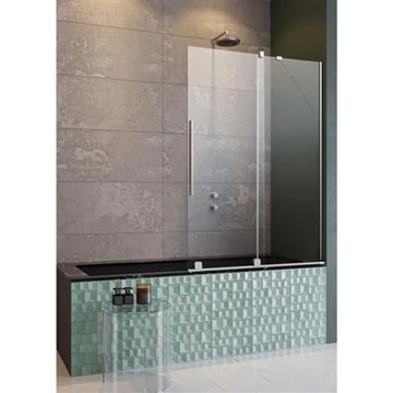 Radaway Furo PND II. 140 B kádparaván, átlátszó, balos (cikkszám: 10109738-01-01L)