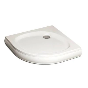 Radaway Patmos A zuhanytálca 100x100 akril, láb + szifon, levehető előlap, (cikkszám: 4S11155-03)
