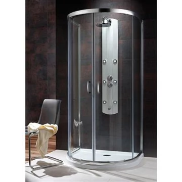 Radaway Premium Plus P zuhanykabin 100x90 íves, átlátszó üveg (cikkszám: 33300-01-01N)