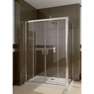 Radaway Premium Plus S 80 oldalfal átlátszó üveg (cikkszám: 33413-01-01N)