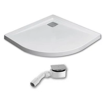 Radaway Argos A zuhanytálca 90x90 cm akril, lapos, R399 szifonnal (cikkszám: 4AA99-01)