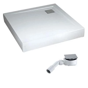 Radaway Argos C zuhanytálca 90x90 cm akril, lábbal, R399 szifonnal (cikkszám: 4ACN99-02)