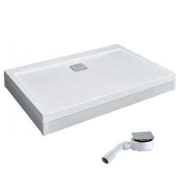 Radaway Argos D zuhanytálca 110x90 cm akril, lábbal, R399 szifonnal (cikkszám: 4ADN911-02)