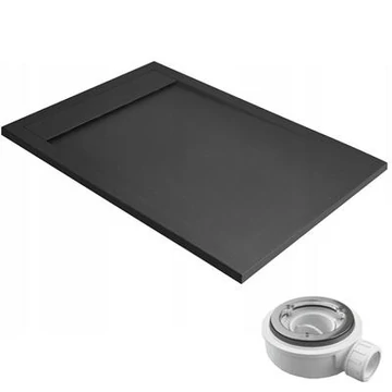 Radaway Teos F műmárvány zuhanytálca 140x70 antracit  (HTF14070-64)