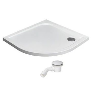 Radaway Delos A zuhanytálca 80x80 cm akril, lapos, ST90 szifonnal (cikkszám: SDA0808-01)