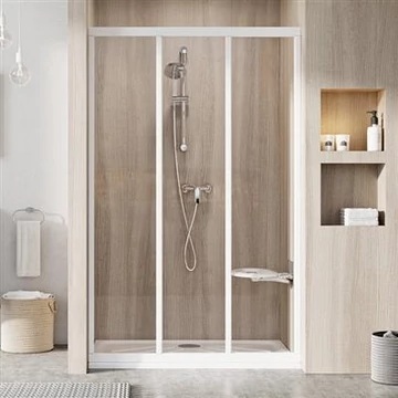 Ravak ASDP3-90 198 zuhanyajtó fehér+Transparent üveg