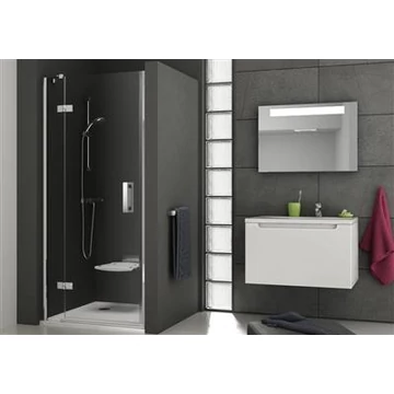 Ravak SMSD2 120 B zuhanyajtó króm + transparent balos