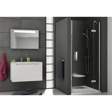 Ravak SMSD2 110 B zuhanyajtó króm + transparent jobbos