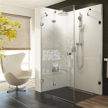 Ravak BSDPS zuhanykabin 120x80 jobbos króm + transparent