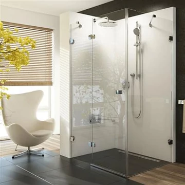 Ravak BSDPS zuhanykabin 120x90 jobbos króm + transparent