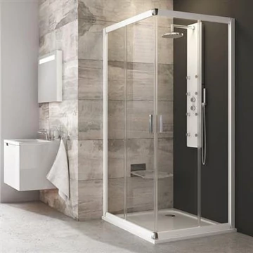 Ravak BLRV2-90 zuhanykabin fehér + transparent