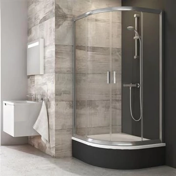 Ravak BLCP4-90 zuhanykabin Sabina krómhatású + grape