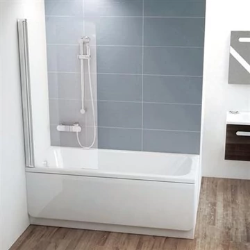 Ravak CVS1 80 kádparaván szatén + transparent balos