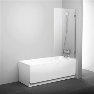 Ravak BVS1 80 kádparaván króm+ transparent