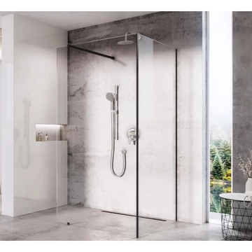 Ravak Walk In Corner-120/80 v.200 fekete+Transparent