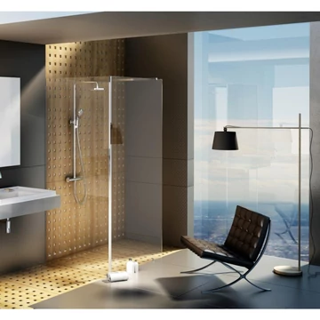 Ravak Walk in Corner 120/80 h. 200 krómhatású + transparent