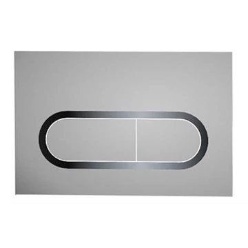 Ravak Chrome wc öblítő nyomlap szatén