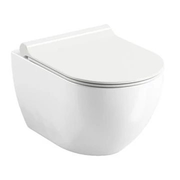 Ravak Uni Chrome RimOff wc csésze fali fehér