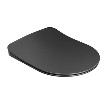 Ravak Uni Chrome Flat WC ülőke fekete