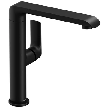Ravak FL 016.20 Flat Black mosogató csaptelep, leeresztő nélkül, fekete