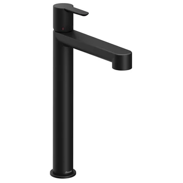 Ravak PU 015.20 Puri Black mosdó csaptelep, álló, magas, leeresztő nélkül, fekete   