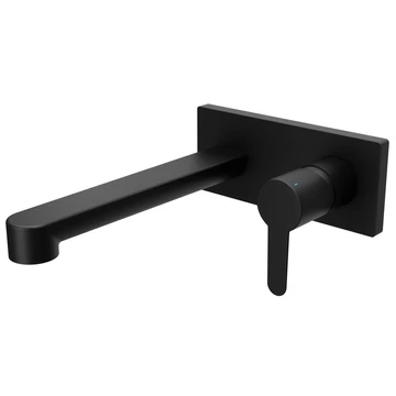 Ravak PU 019.20 Puri Black mosdó csaptelep, fali, süllyesztett, fekete
