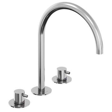 Ravak Espirit mosdócsaptelep, 3 furatos 270 mm, álló, leeresztő nélkül, króm