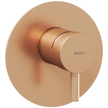 Ravak Espirit zuhanycsaptelep, falba süllyesztett, egyutas, belső egységgel, rose gold